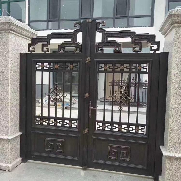铝艺门供应商    生产铝艺门的厂家  广宏金属