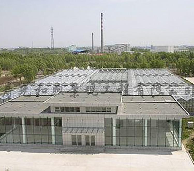 和煦智能温室 太阳能板温室设计 温室规划 智能温室大棚