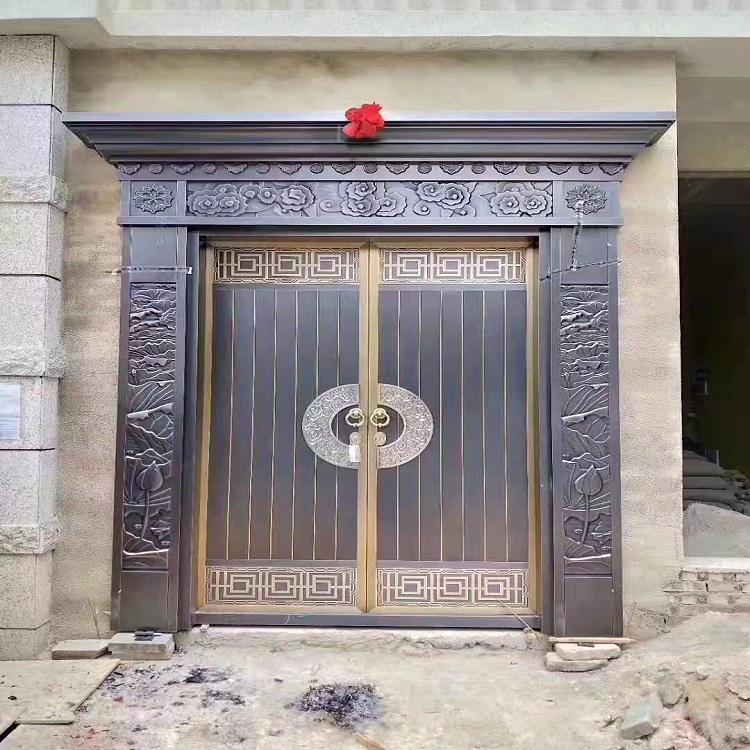 成都铜门_别墅铜门定制