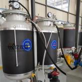 加工定制轨道式聚氨酯发泡机三组份低压发泡机设备