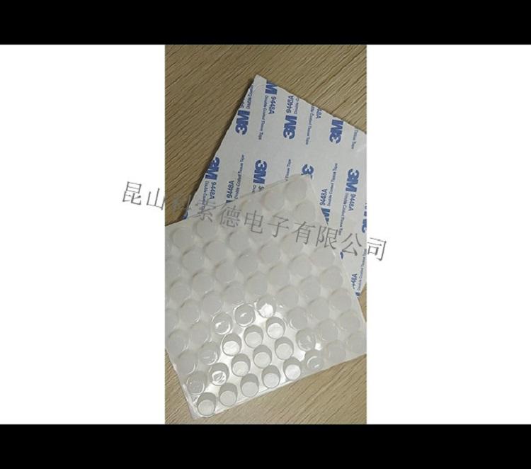 现货圆形脚垫耐磨耐压 自粘硅胶脚垫 透明玻璃脚垫 家具防滑胶垫