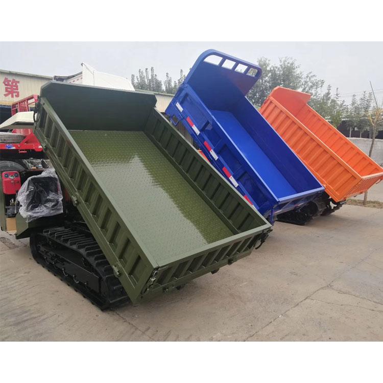 3吨橡胶爬坡履带式运输车 履带液压果园山地拉沙运输车 久胜机械JS2152