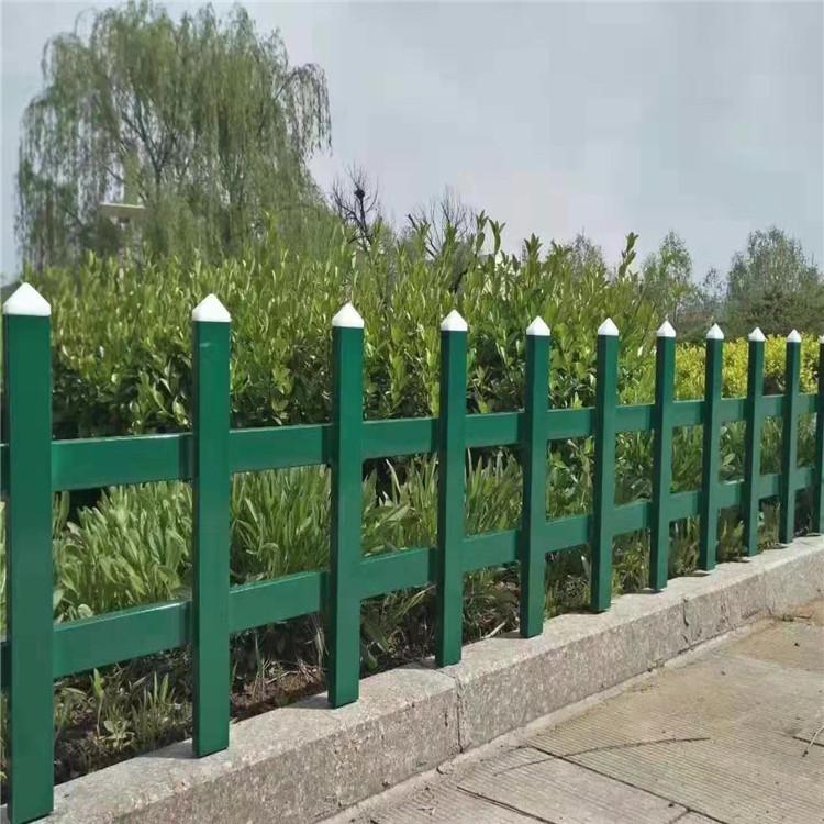 PVC草坪护栏_热销花坛塑钢围栏_PVC草坪护栏_草坪绿化护栏可定制