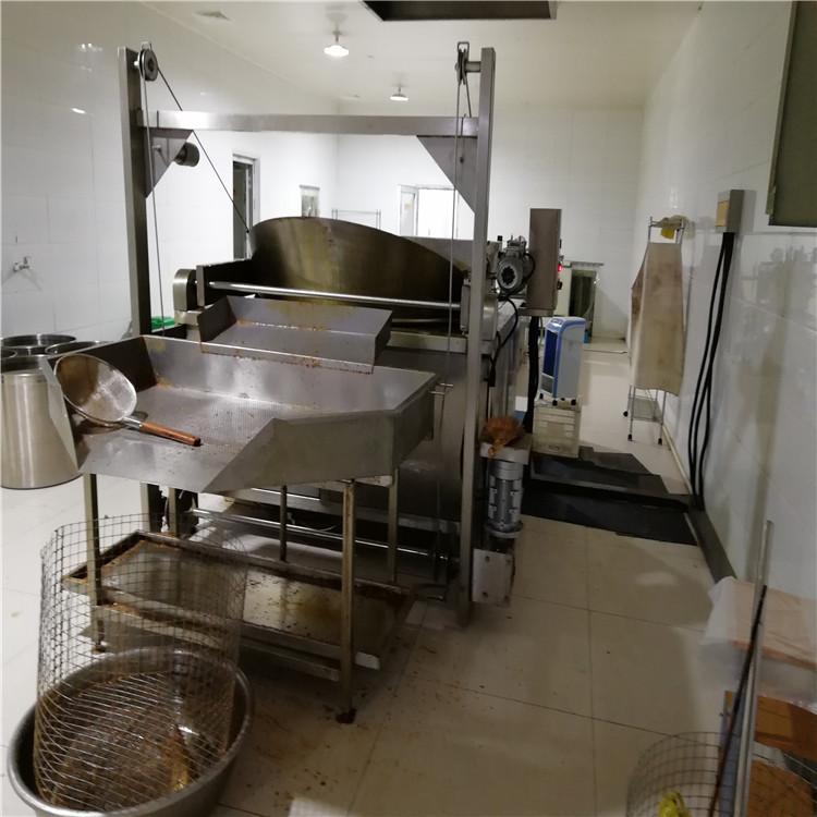 供应豆泡油炸机 豆腐泡油炸设备 油水混合油炸机报价