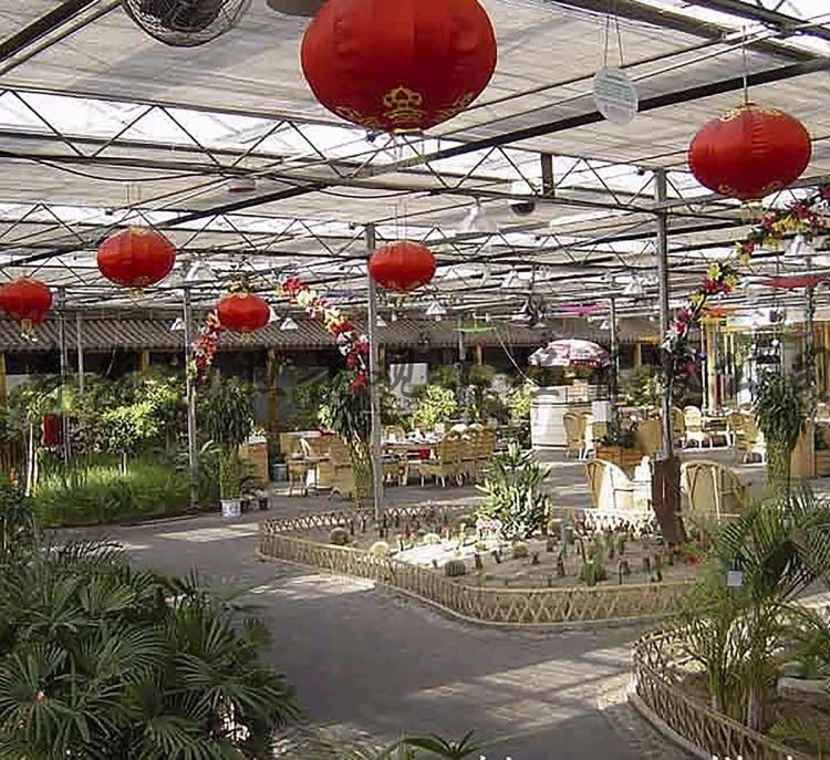温室生态餐厅 智能温室 温室大棚
