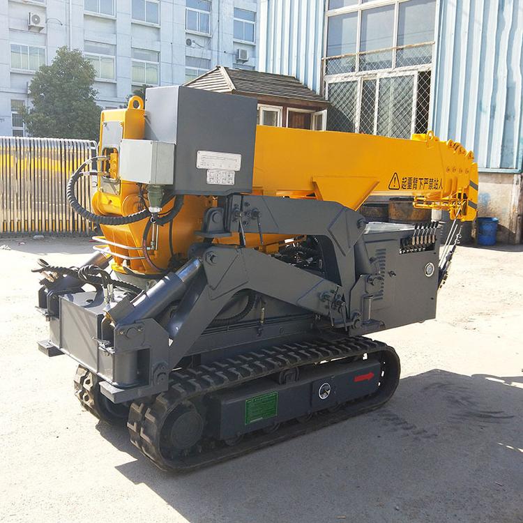 久胜机械JS1314 小型橡胶履带吊 3吨5吨可遥控吊车 小型履带趴腿吊