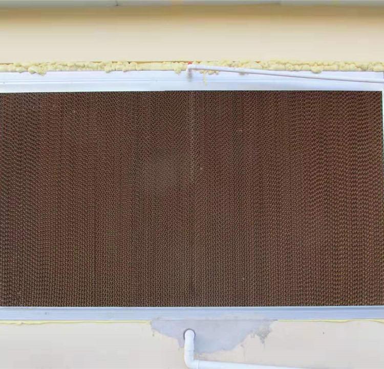 厂家直供 畜牧养殖用通风降温水帘 包框湿帘纸