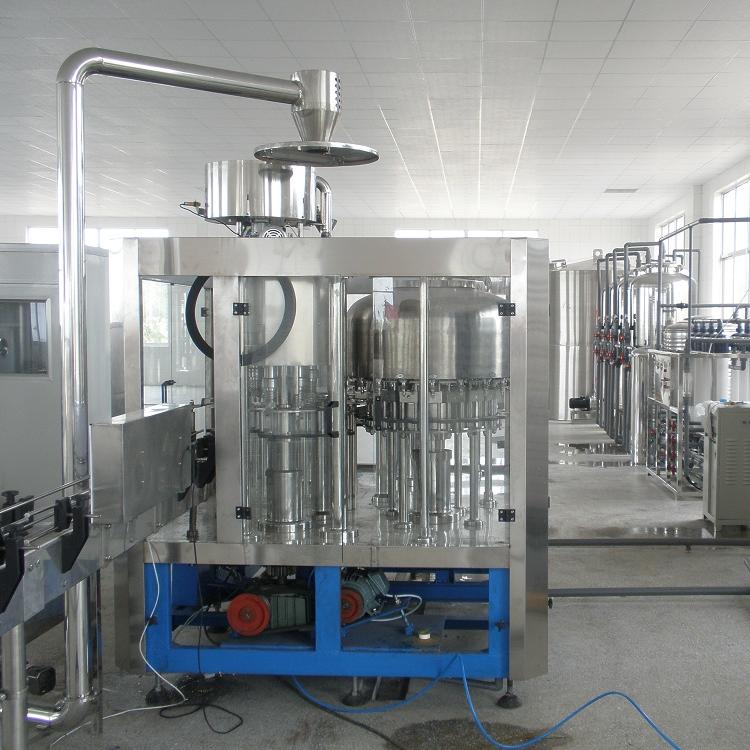 瓶装水三合一体机供应 中州生产CGF-6000型瓶装水三合一体机