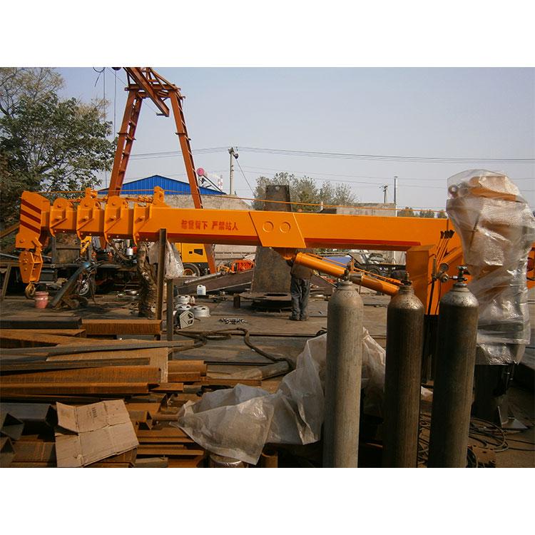 久胜机械JS-1538 24吨船吊起重机 小型码头移动式悬臂吊机 源头船吊克令吊固定旋转吊
