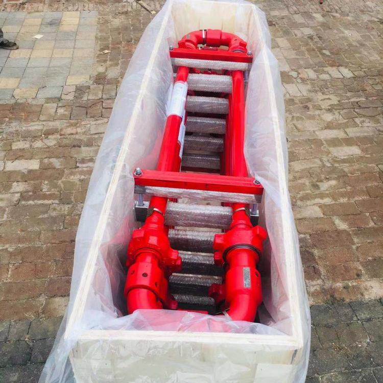 50型环形管汇-2寸1502活动弯头-3FT高压硬管线-石油钻采环形管汇