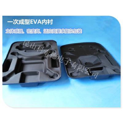 厂家定制黑色EVA复布制品 eva冷热压成型制品 xpe热压成型
