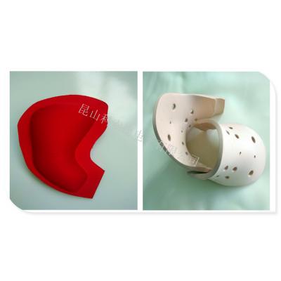 工厂定制加工EVA热压制品 泡棉复布冷热压成型护腰护膝垫