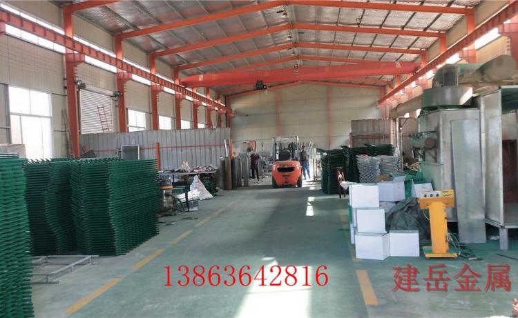 现货供应蓝白黑三横梁锌钢护栏-小区围栏-铝合金护栏