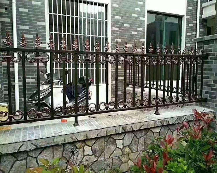 铝艺围墙--铝合金别墅护栏--小区庭院栏杆--楼梯室外阳台防护栏