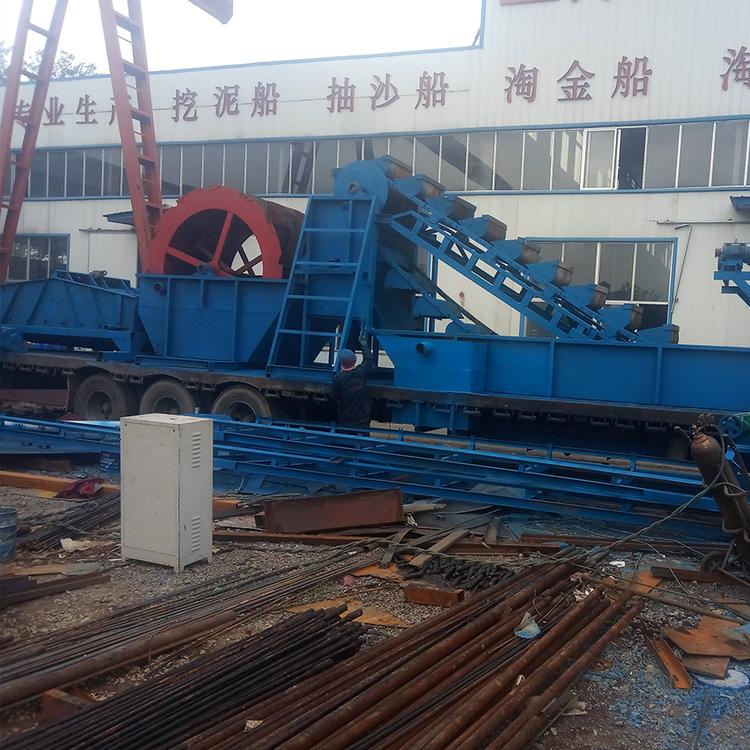 厂家直销水轮洗沙机 青州水轮洗沙机定制 广川机械 报价优惠
