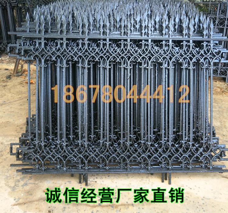 厂家直销铸铁护栏_铸铁围栏_围墙栏杆