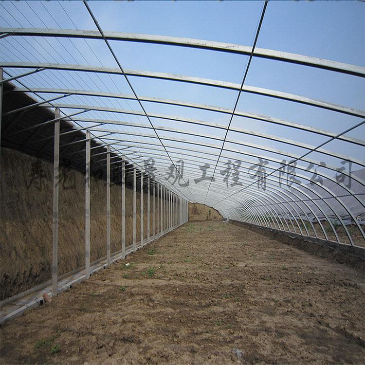 土垒式温室大棚 高温大棚 保温性能好大棚 温度稳定 温室大棚设计