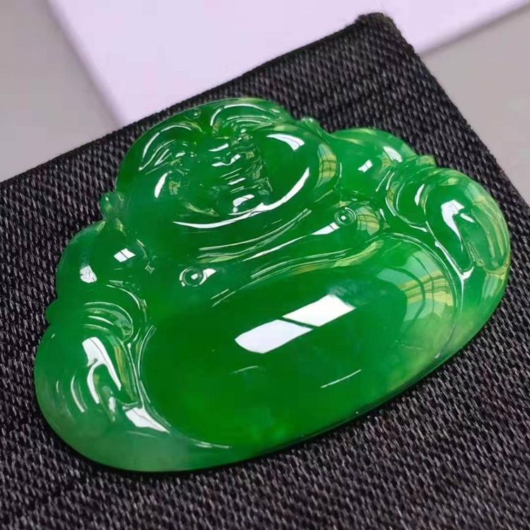 哪里有缅甸翡翠吊坠 A货翡翠 纯天然翡翠 翡翠吊坠 翡翠一手货源 高冰吊坠 玻璃种吊坠 翡翠吊坠哪里便宜 高冰弥勒佛 满绿弥勒佛