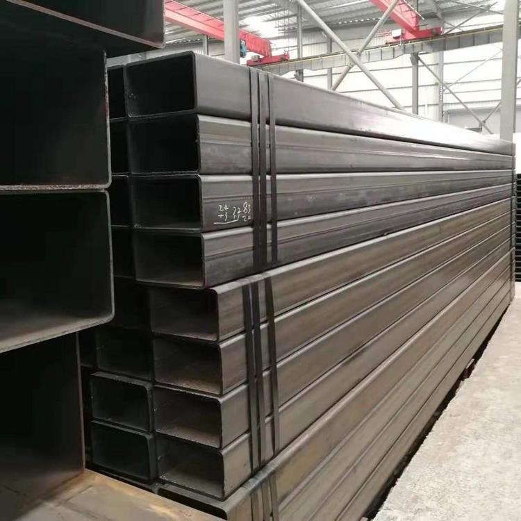 广州优质供应厚壁方管高强度方通q345b材质扁通-崛诚钢铁