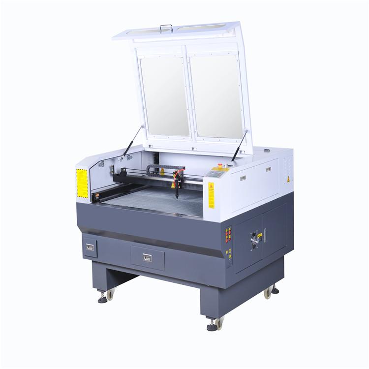 厂家热销 亿强 品牌80w100w150w皮革布料橡胶竹板木材亚克力pvc电子板co2二氧化碳激光镭