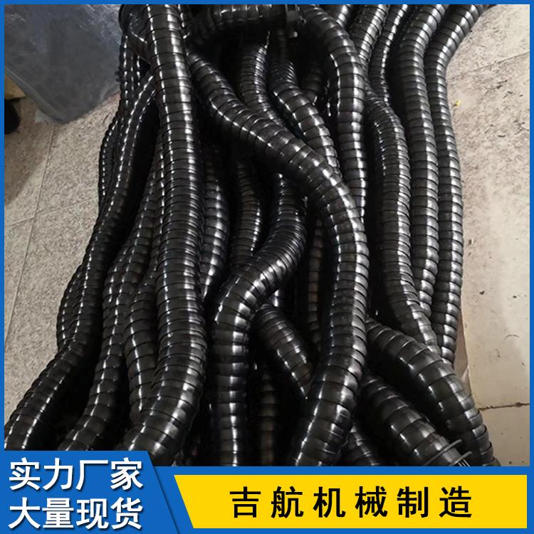现货三维万向全封闭拖链 机械手多维运动拖链 机器人三维万向拖链价格