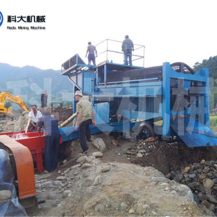 水力选矿设备   出口斐济淘金船  细沙回收机