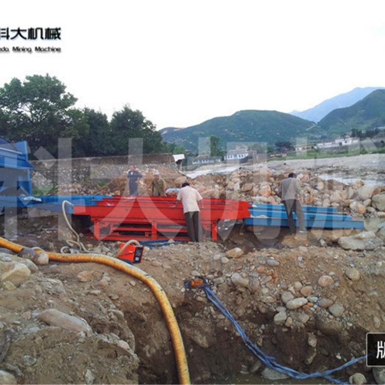 优质淘金机械  淘金生产线  淘金矿沙矿业