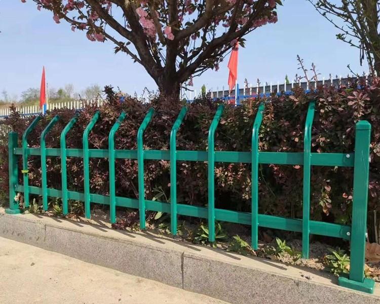 锌钢绿化围栏-草坪栅栏-户外花园护栏-铁艺庭院栏杆-各式栏杆