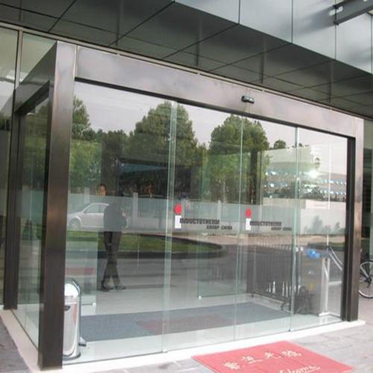 厂家提供弧形感应门 自动感应门 银行用感应门 商店用感应门安装定制加工