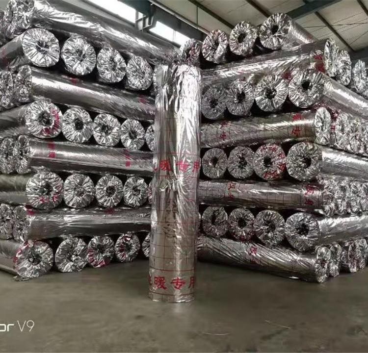 厂家批发  地暖反射膜  各种地暖材料 无纺布地热反射膜