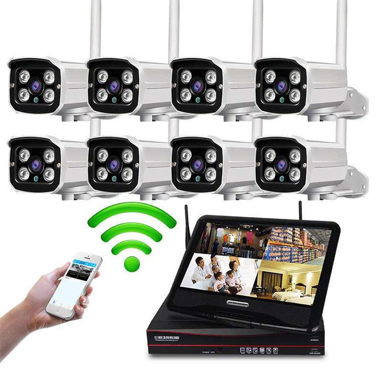 智能安防监控8路WiFi无线对码监控系统厂家直销
