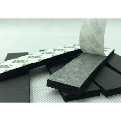 上海氯丁CR泡棉密封胶垫 CR泡棉填充密封垫块 任意定做规格