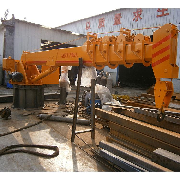 5吨8吨小型船用起重机参数 码头集装箱高架吊卸船高架门座吊 车间装卸货吊机