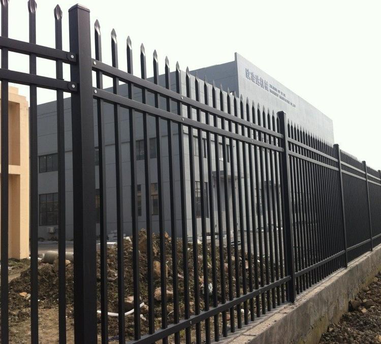围墙护栏 西安护栏锌钢庭院围栏 西安小区透视墙护栏 厂区围栏防护
