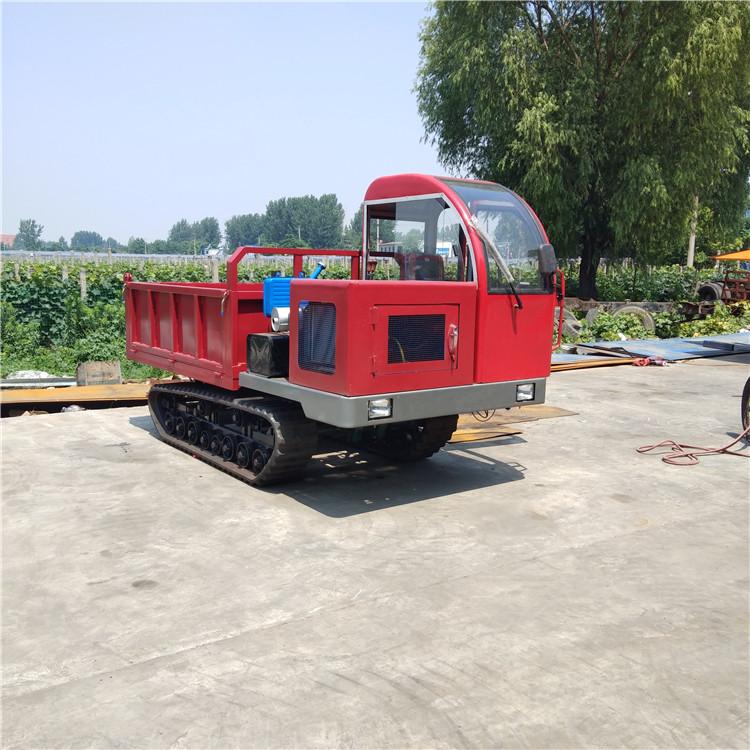 爬陡坡用履带运输车 360度旋转履带抓草机 抓毛竹用四不像车