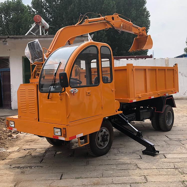 建筑工地随车挖掘机厂家 供应生产销售四驱随车挖掘机货车 随车挖