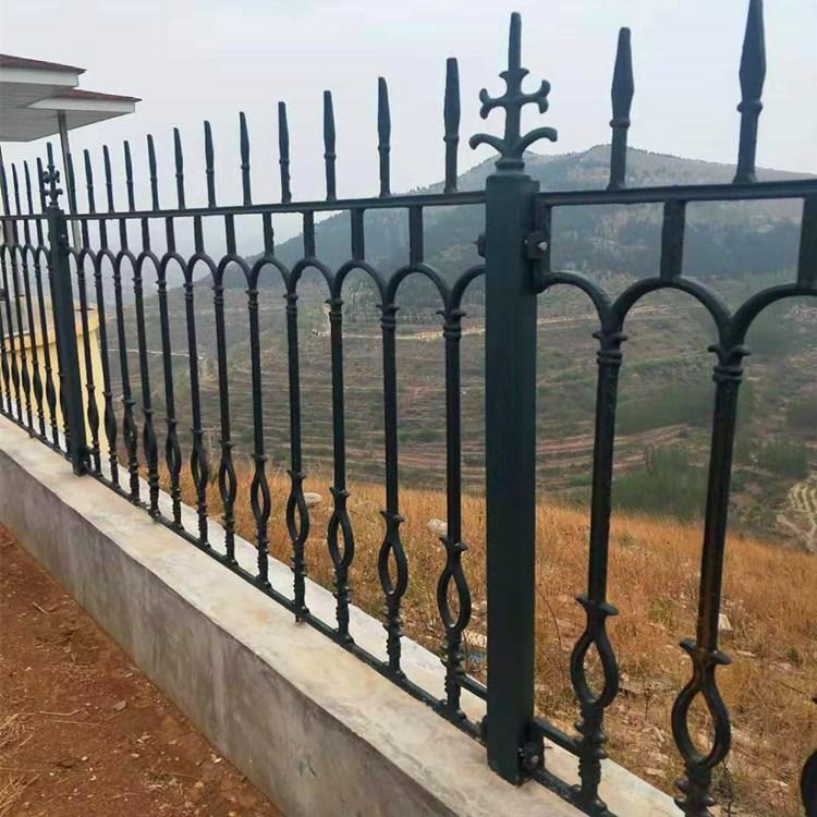 铸铁围墙马钢生铁院墙护栏锌钢热度锌喷塑厂区围墙栏杆