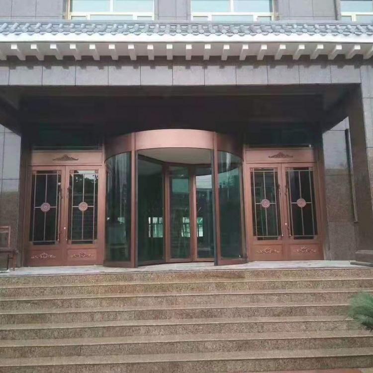 有你放心【吉嘉】  电动旋转门厂家  电动旋转门批发