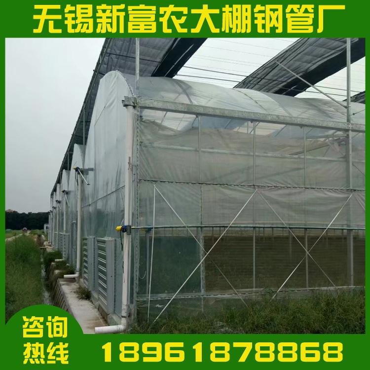 新型大棚骨架设计安装/可折弯定尺大棚管/镀锌管价格配件全国批发