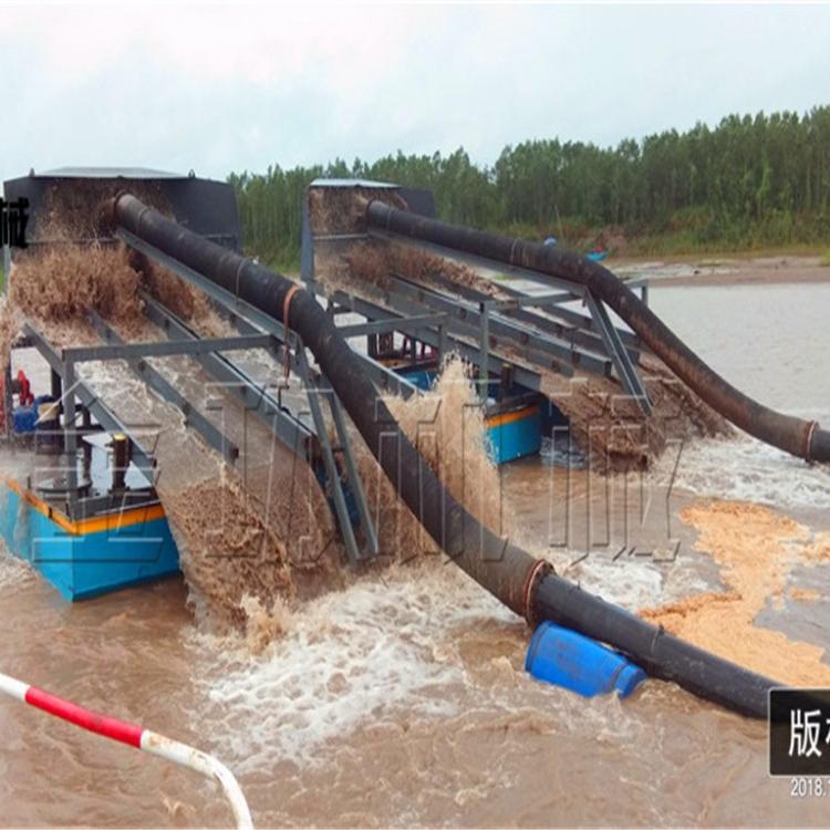 大型淘金设备 移动淘金设备  旱地淘金设备