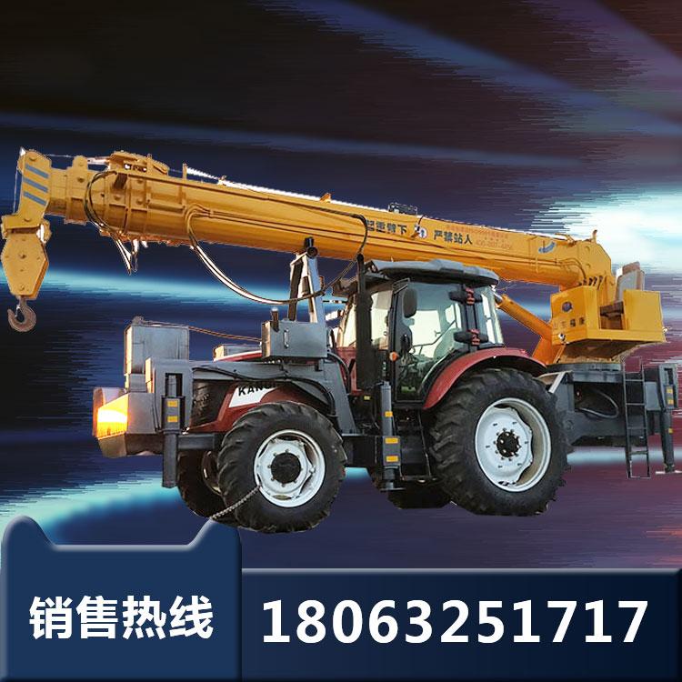 农用拖拉机打坑机 拖拉机吊钻一体机 5吨拖拉机吊带旋挖钻