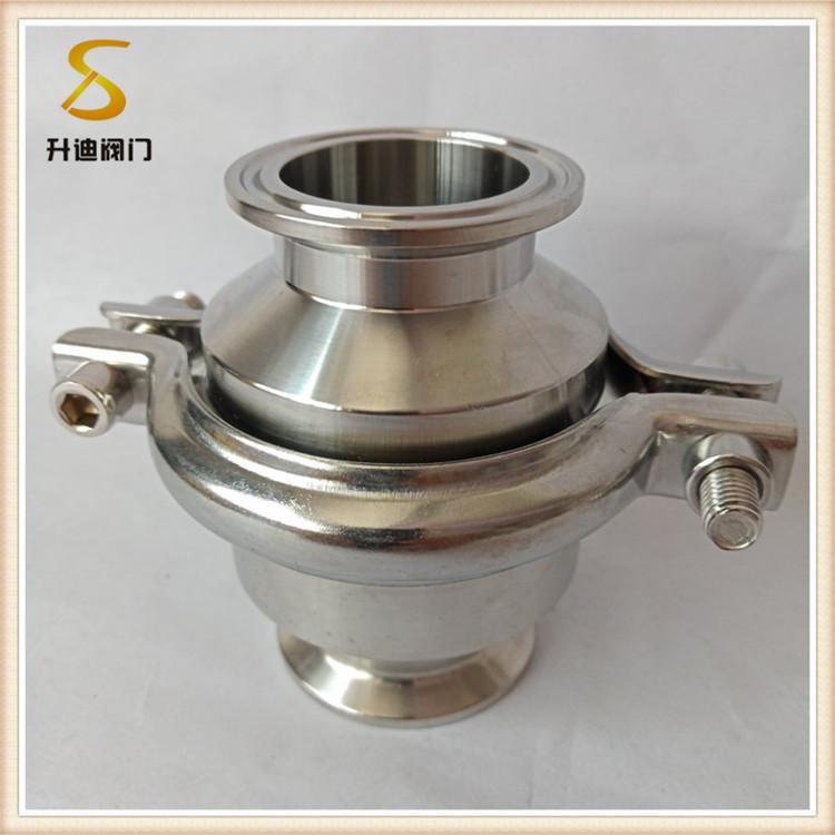 升迪卡箍卫生级止回阀 H88X不锈钢快装止回阀