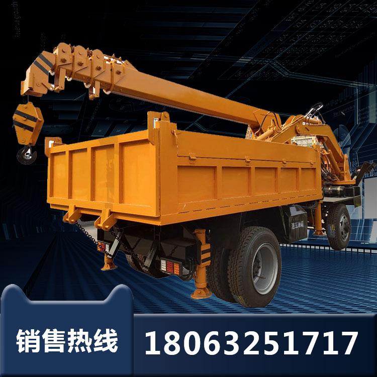 供应农用四驱随车挖 大马力河道挖沙装载一体机 四不像翻斗自卸车