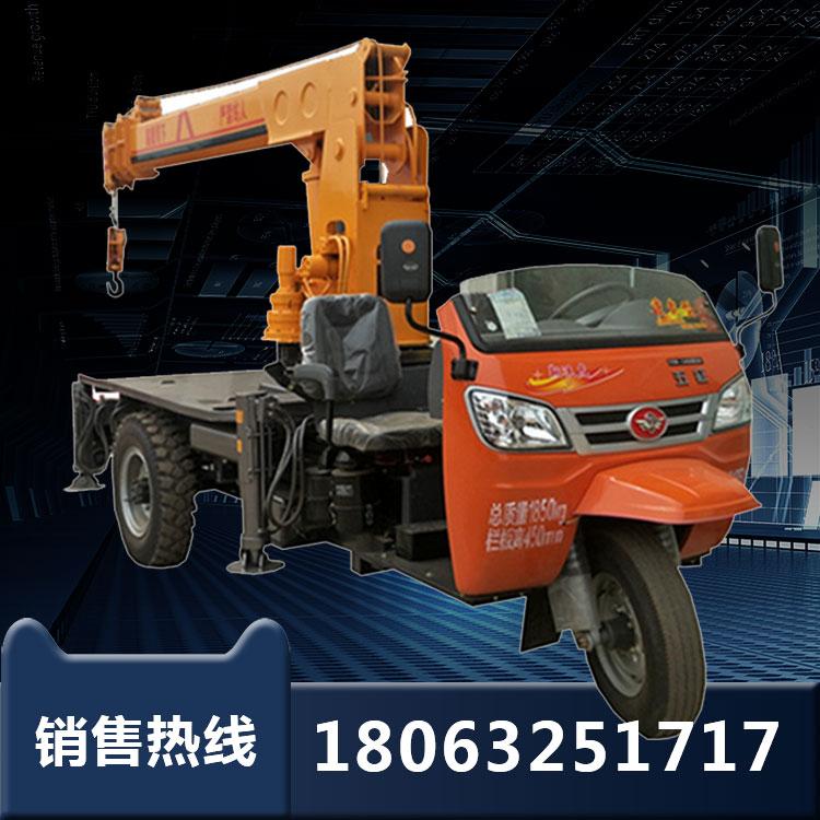 时风五征三轮吊车 3吨5吨小型移树随车吊运输车 农用园林柴油起重机