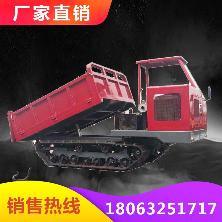小型履带式运输车 农用自卸田间山地工程爬山果园全地形爬山坡虎机