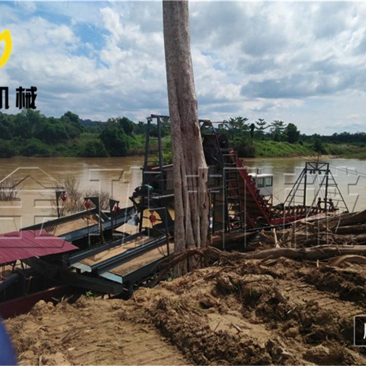 简易淘金设备小型 旱地小型淘金设备 淘金设备出口厂家