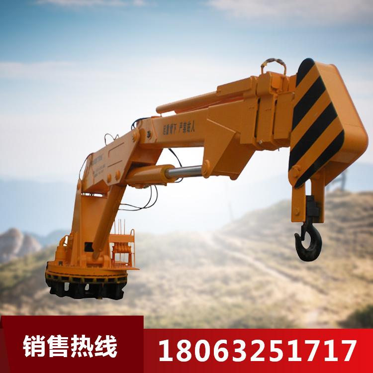 加工定做船载随船吊机 水上作业船尾吊 广东渔船船吊价格 阳江船用起重机