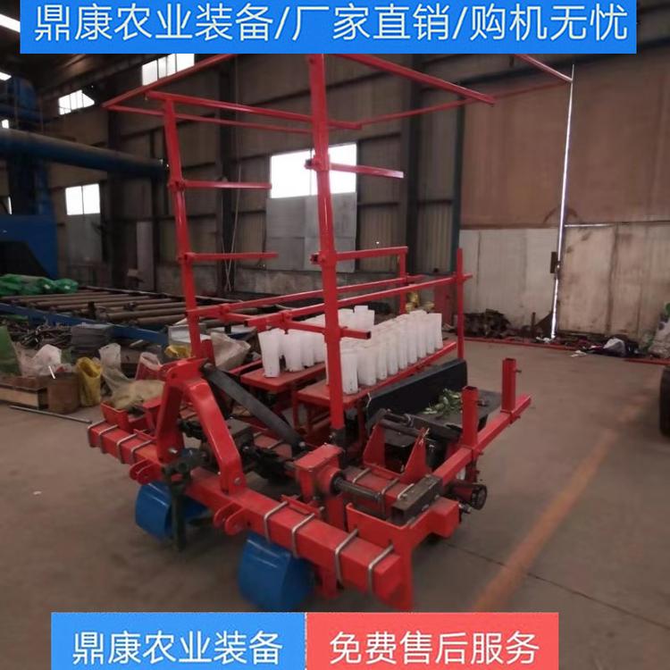 两行鸭嘴移栽机厂家直销旋耕机收获机