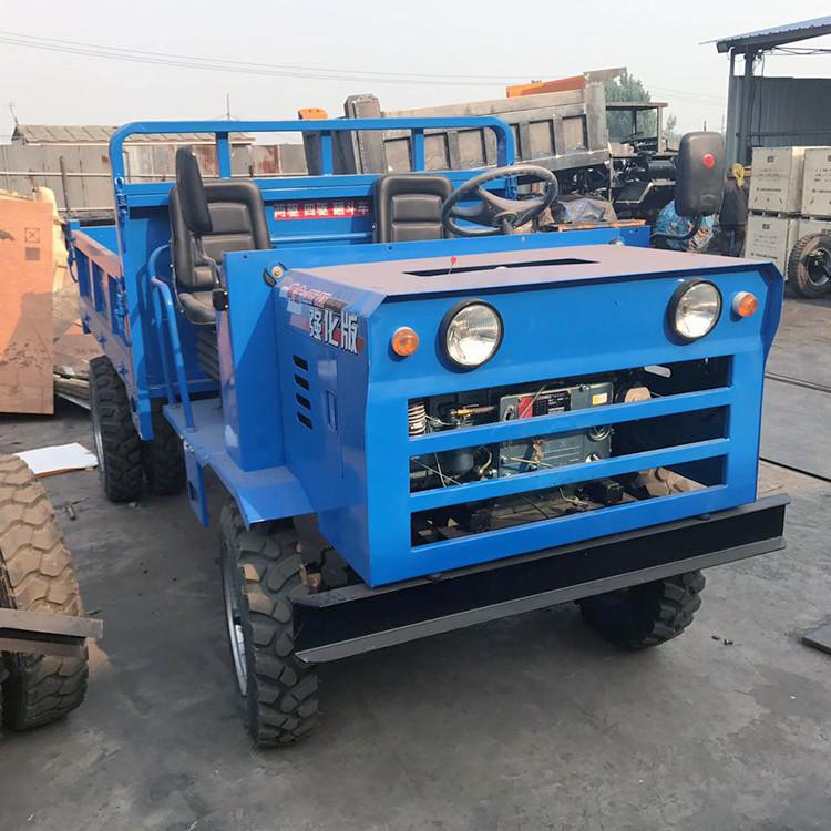 自卸翻斗拖拉机 矿用柴油四不像运输车 四驱农用车 28马力工地工程车