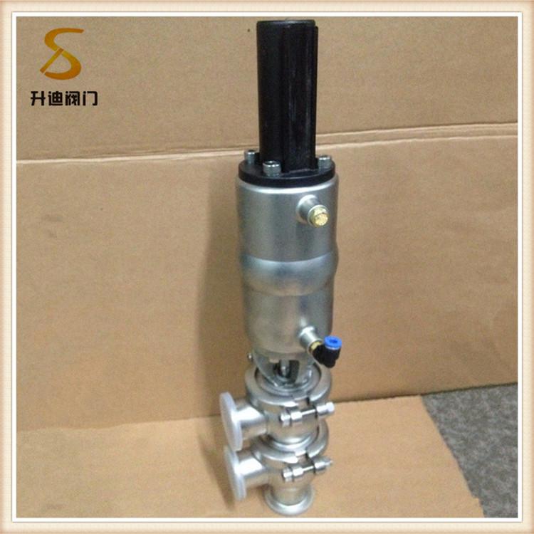 升迪进口卫生级不锈钢换向阀